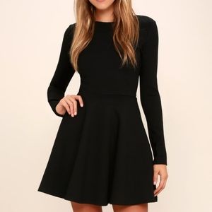 Forever Chic Black Long Sleeve
